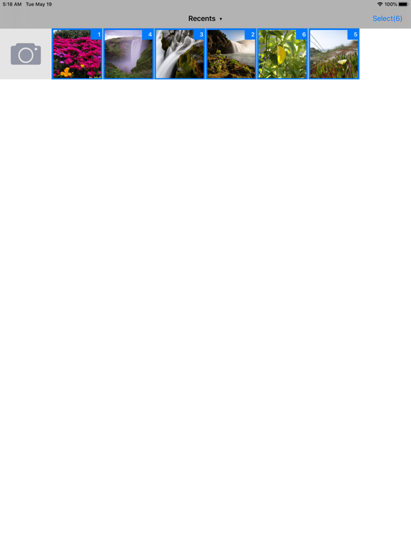 Image Compress & Resize Easily iPad screenshot 1 - Productivity app