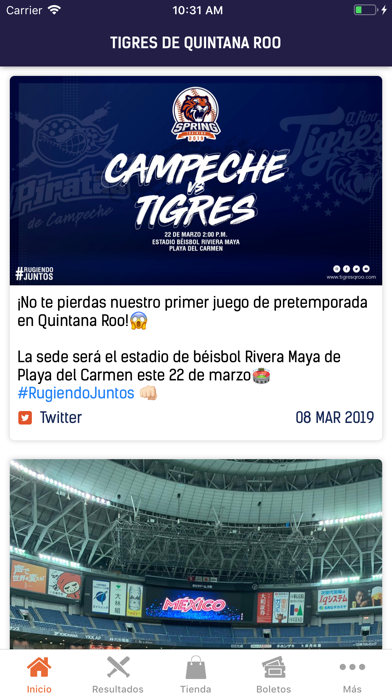 Tigres de Quintana Roo Screenshot