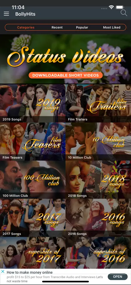 BollyHits: Hindi Videos 2022