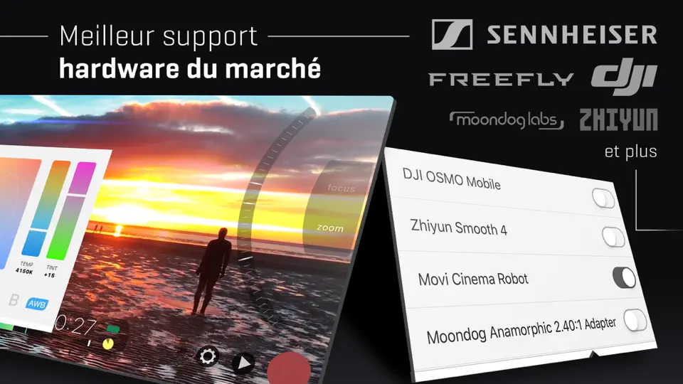 Capture d'écran de Filmic Pro－Video Camera sur iPhone 3