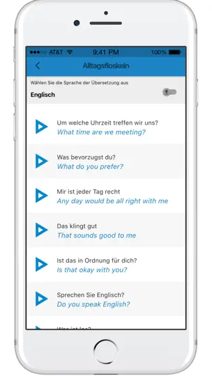 Screenshot von Forvo Travel auf dem iPhone 5