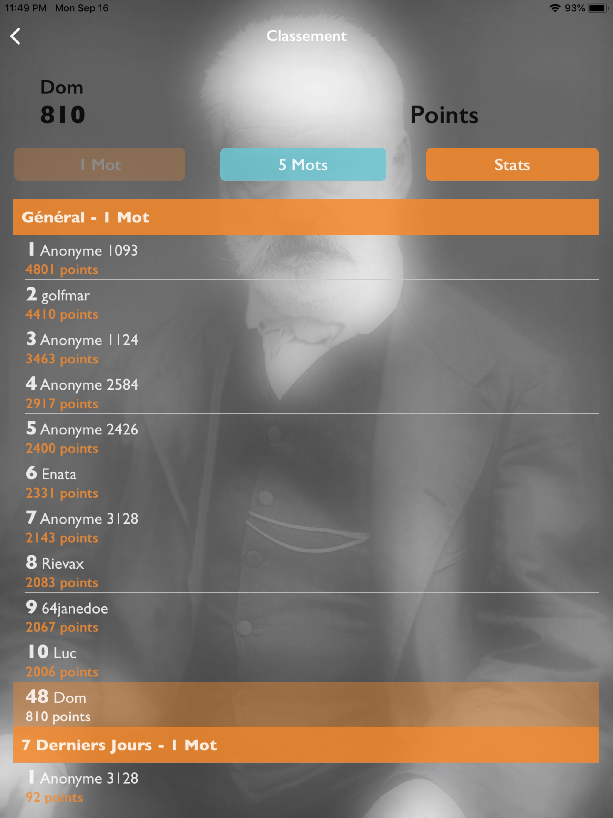 Un Mot Un Jour screenshot 13