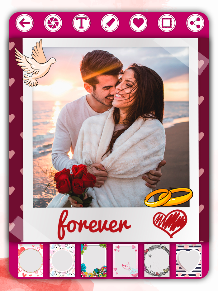 Love frames for pictures