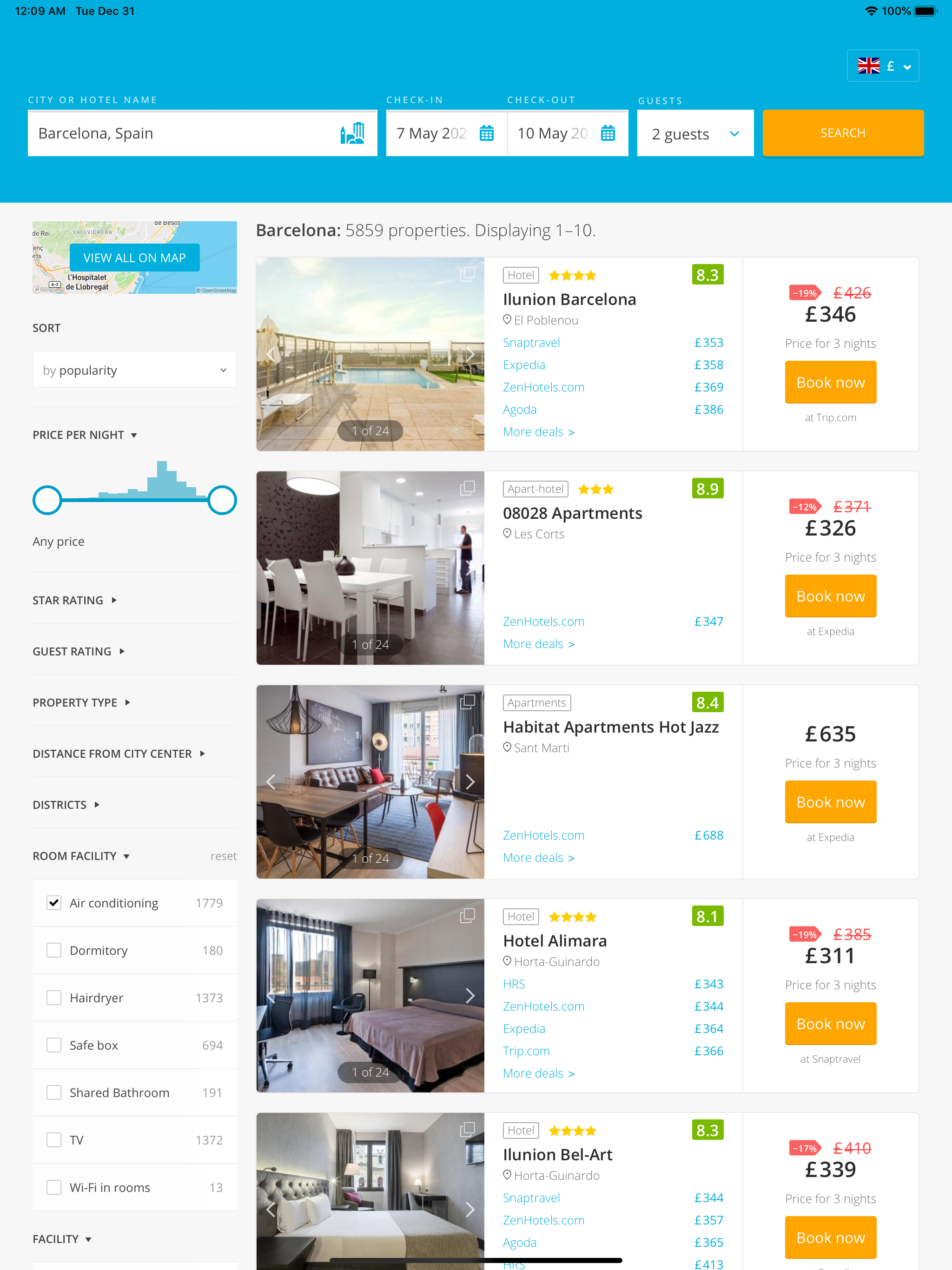 Hotel Scanner