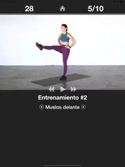 entrenamiento diario pierna ipad capturas de pantalla 3