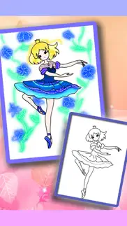 bejoy coloring princess fairy iphone screenshot 2