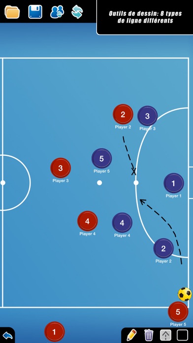 Screenshot #3 pour Planche Tactique: Futsal++