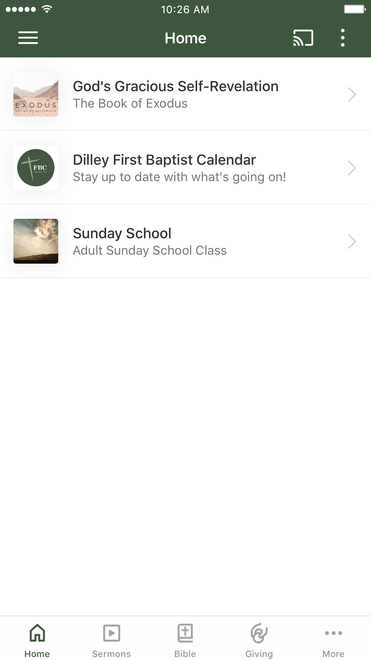 First Baptist Church Dilley