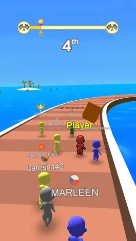 Game screenshot Bouncy Race 3D apk