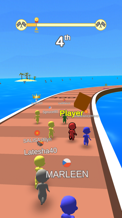 Bouncy Race 3D screenshot 2