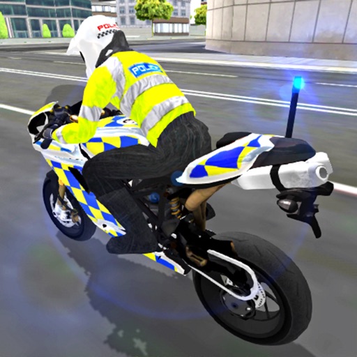 Police Motorbike Simulator 3D iOS App