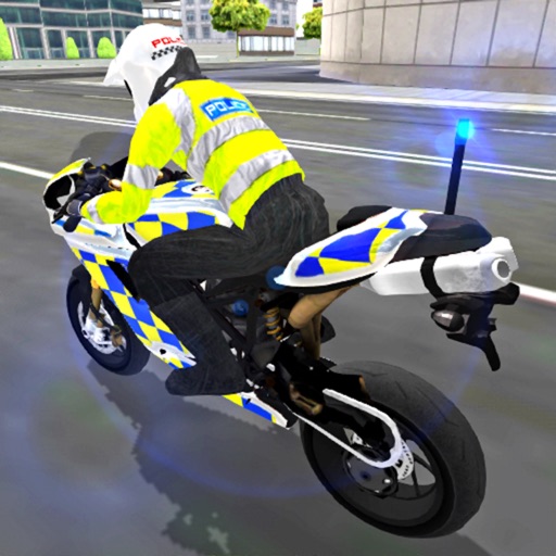 Police Motorbike Simulator 3D Icon