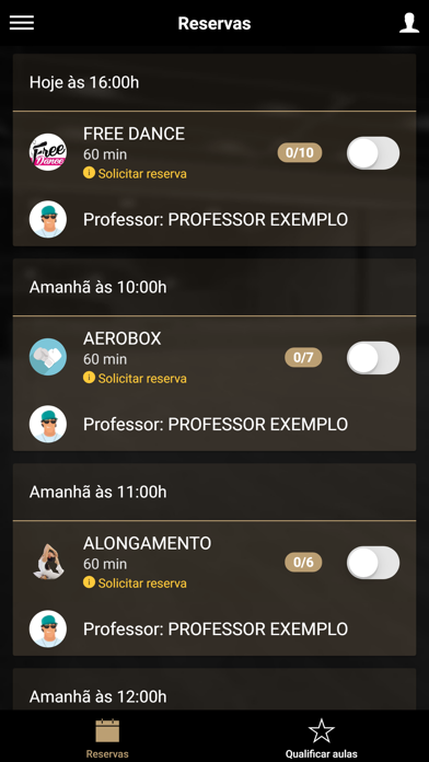 Academia SM Fitness Screenshot