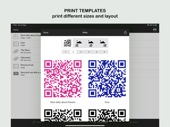 Cloud QR Wifi iPad screenshot 8 - Education app