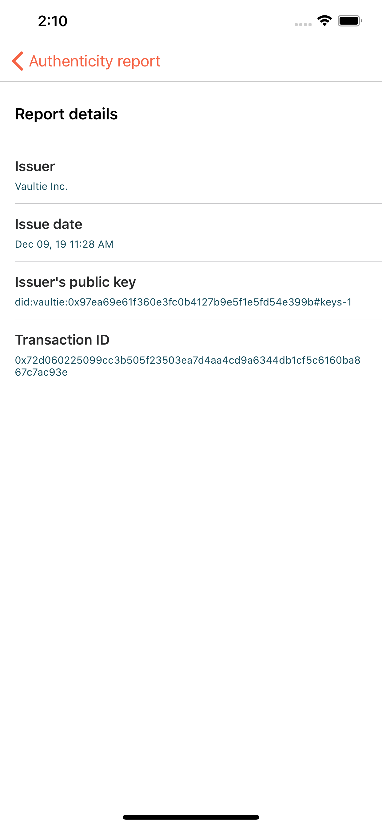 Vaultie screenshot 3