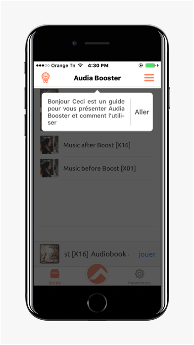 Screenshot #1 pour Amplifier Volume Musique Mp3