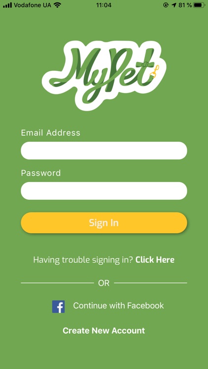 MyPetApp for Hoomans