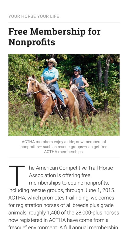 Horse&Rider USA screenshot-3