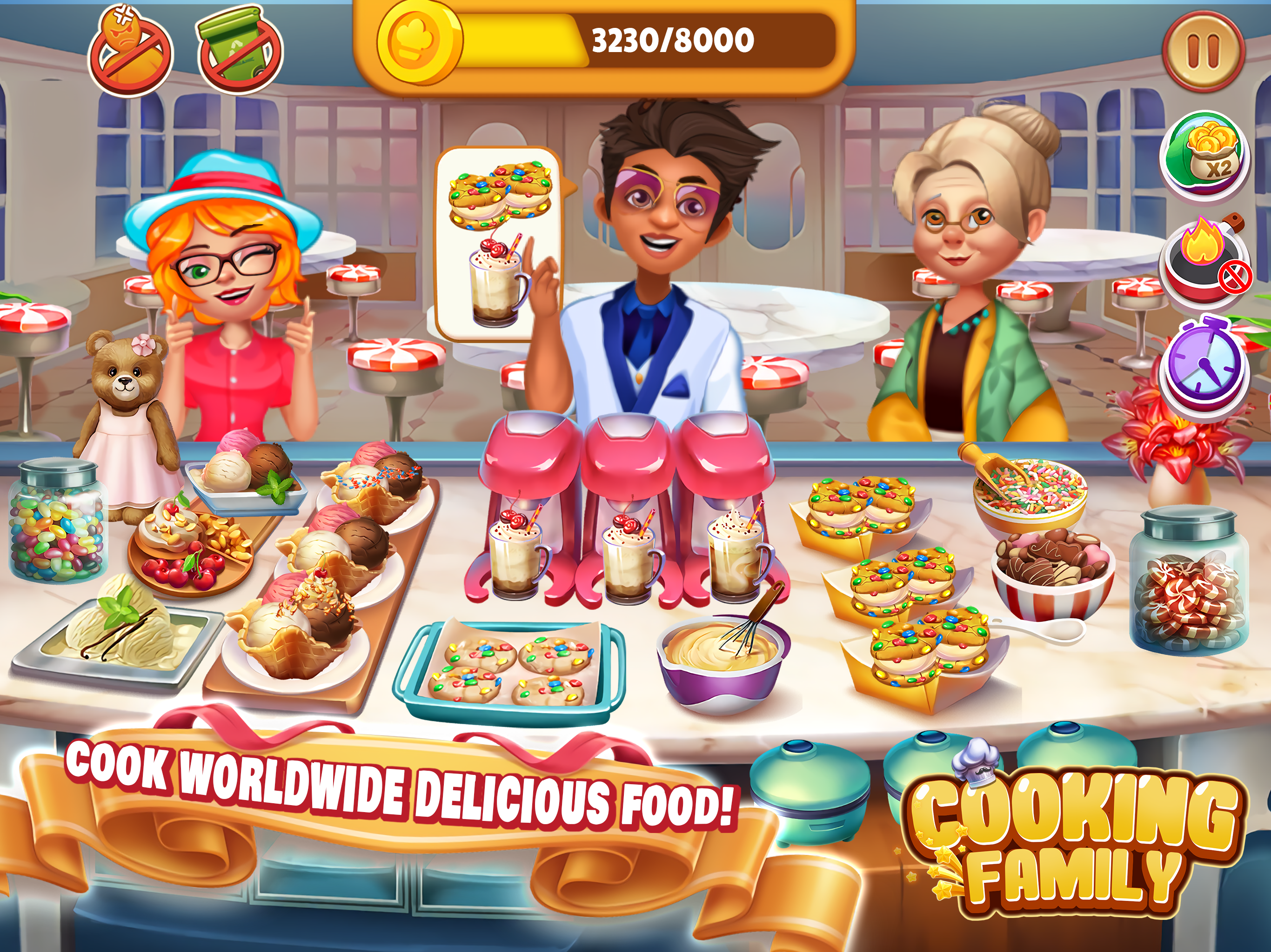 Cooking Family : Craze Diner screenshot 6