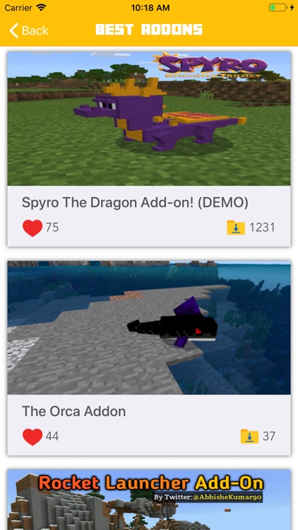 Addons for Minecraft PE +