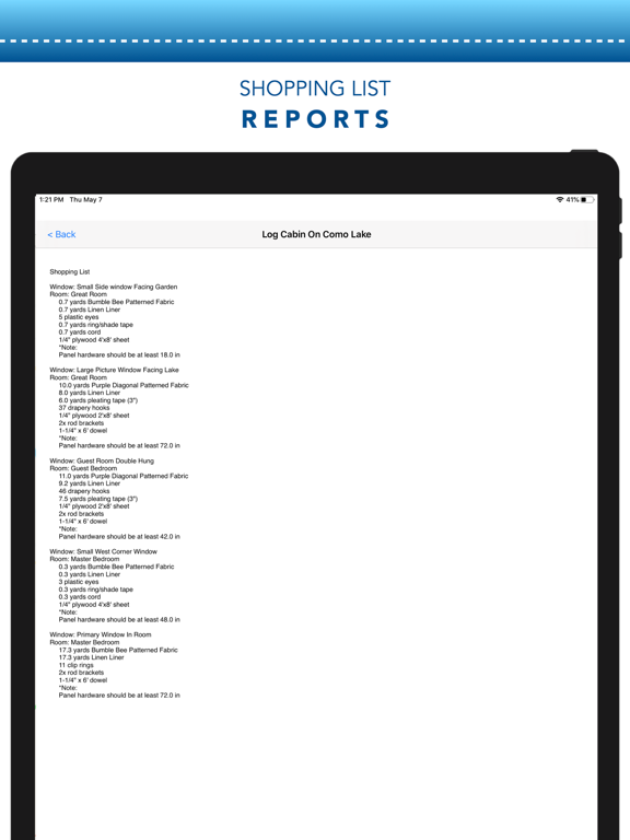 Screenshot #6 pour Curtain Calculator