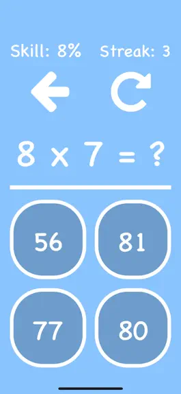 Game screenshot Cool Times Tables Flash Cards apk
