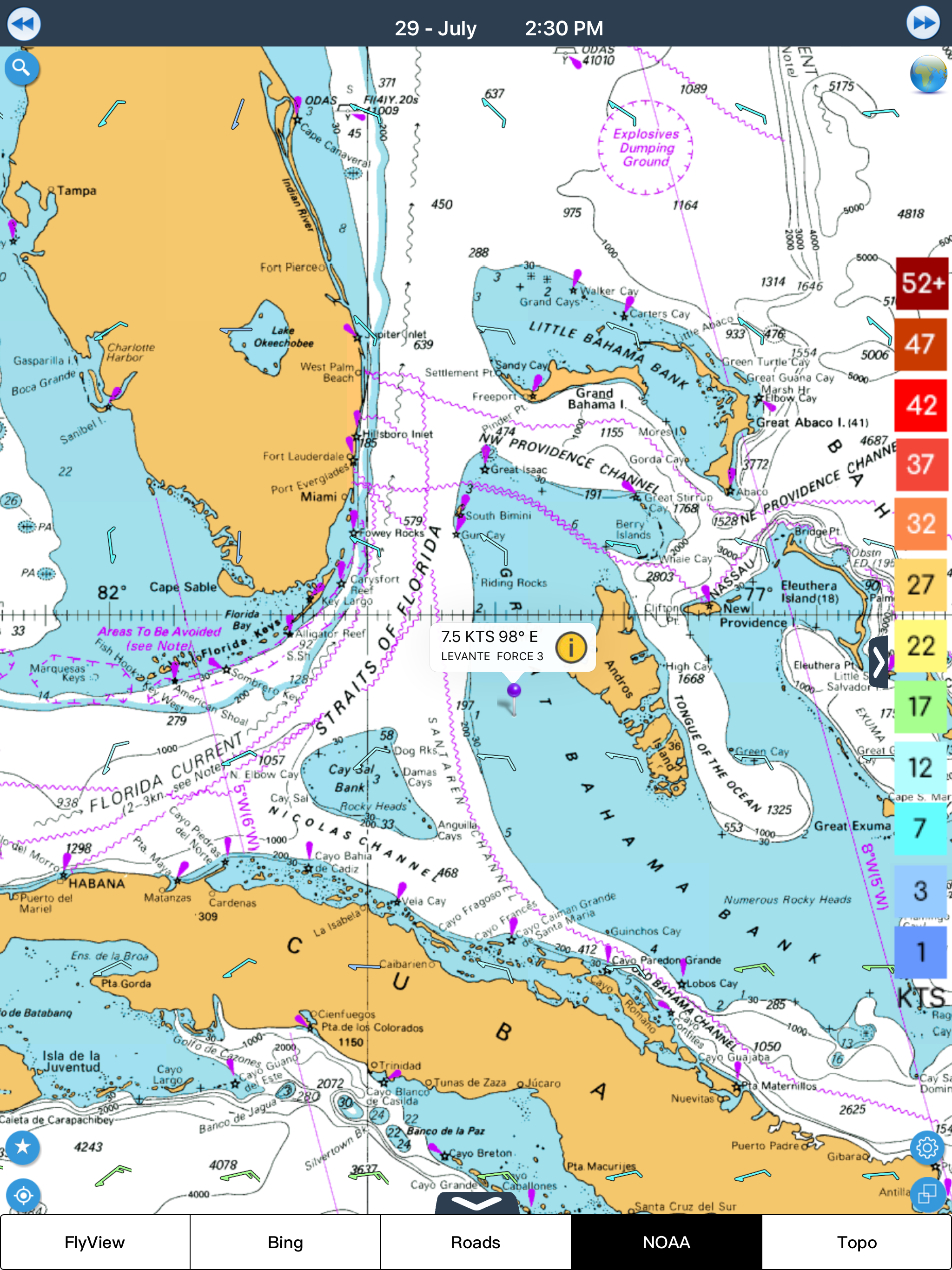 Wind forecast for Windgurus screenshot 14