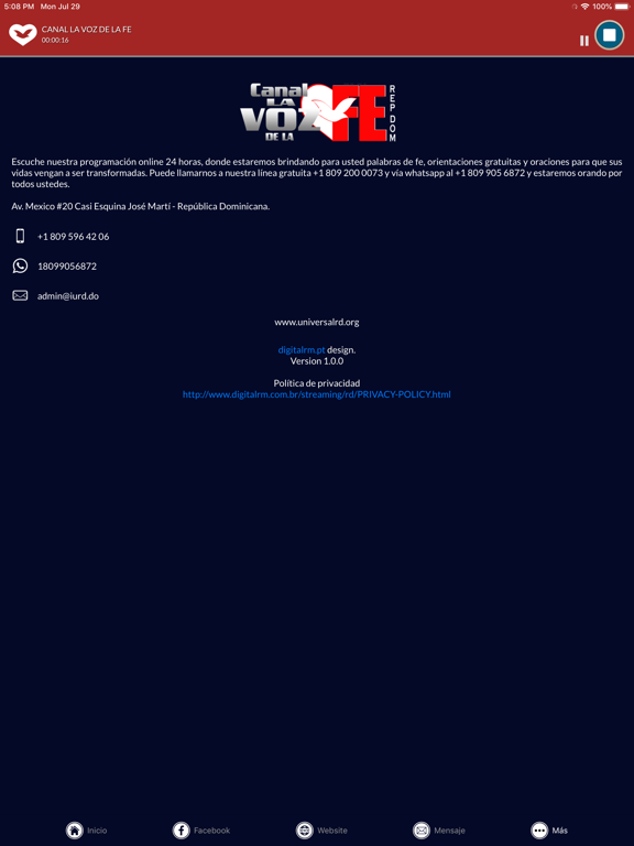 Screenshot #5 pour Canal La Voz de La Fe