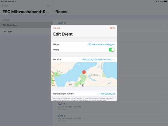 Screenshot #5 pour KWINDOO RaceCommittee