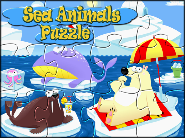 ‎Sea Animals Puzzle for toddler Screenshot