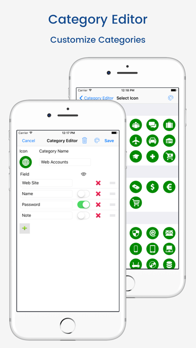 aWallet Password Manager Screenshot