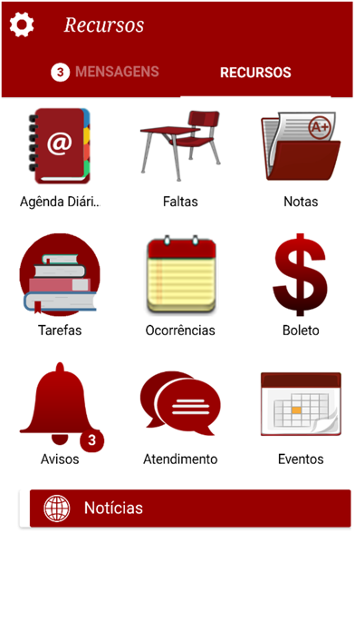 Faculdade Sulamérica app screenshot