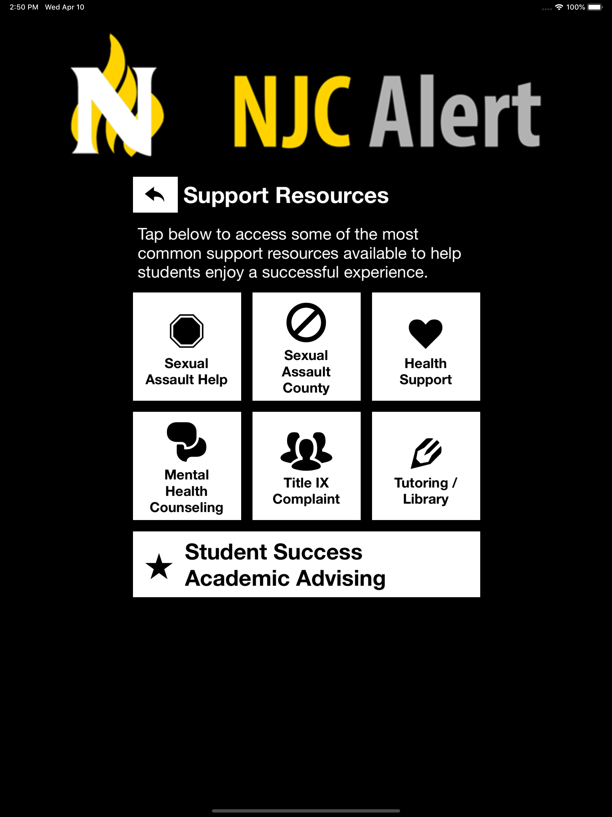 NJC Alert screenshot 13