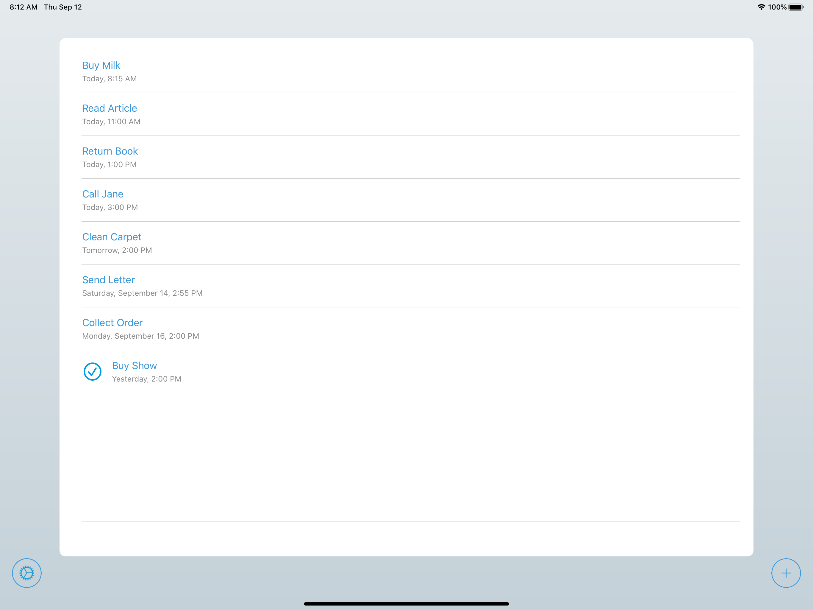 SmallTask - Simple To-Do List