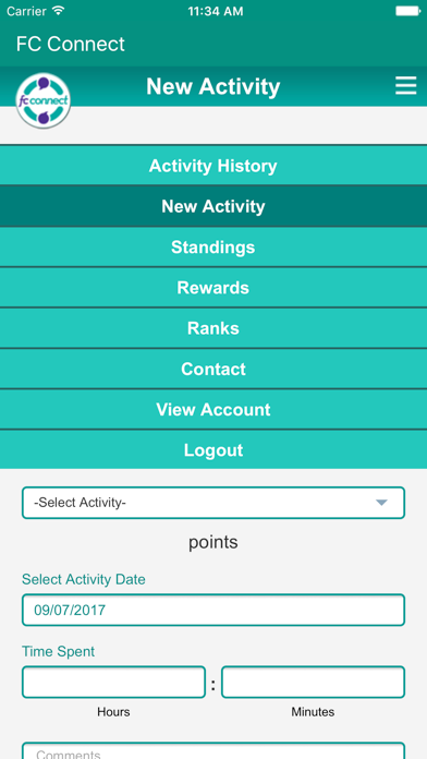 FCConnect iPhone screenshot 4 - Social Networking app
