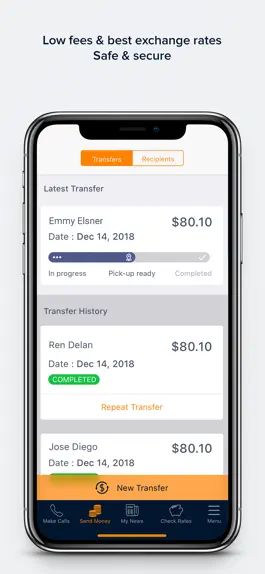 Game screenshot NobelApp Money Transfers+Calls apk