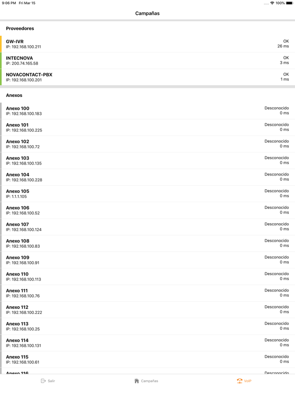 Screenshot #6 pour Aware Callmanager