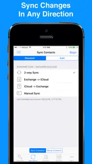 contact mover & account sync iphone screenshot 2