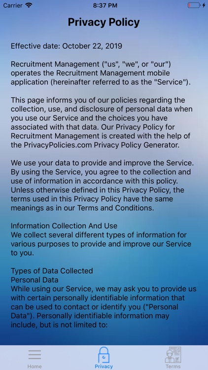 Recruitment Management screenshot-7