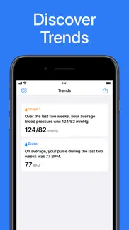 blood pressure app monitor iphone screenshot 3