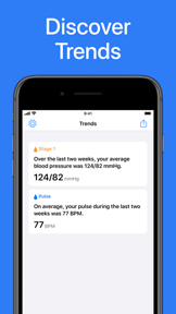 Blood Pressure App Monitor screenshot