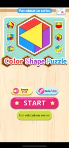 Color Shape Puzzle screenshot #1 for iPhone