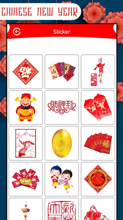 Chinese New Year Frame&Sticker