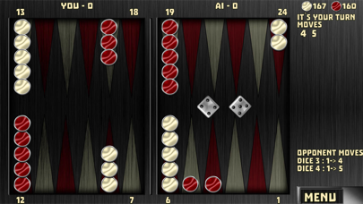 Backgammon with 16 Games Screenshot