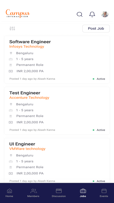 Screenshot #2 pour Alumni Connect