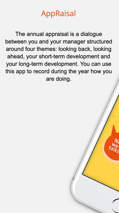 Screenshot #1 pour Annual AppRaisal
