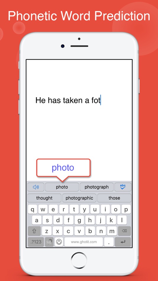 #2. Dyslexia Keyboard (iOS) 由: Ghotit Ltd.