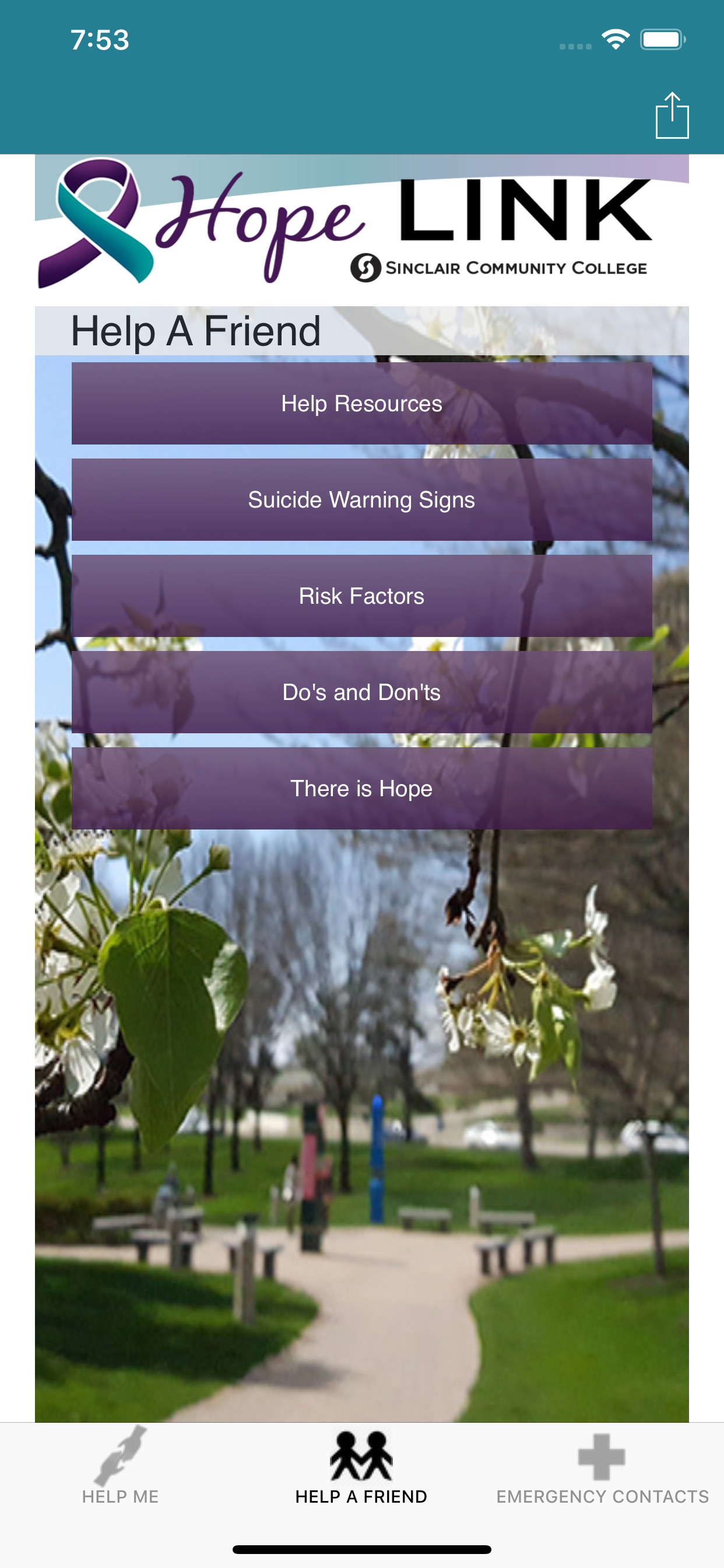 Sinclair College Hope Link