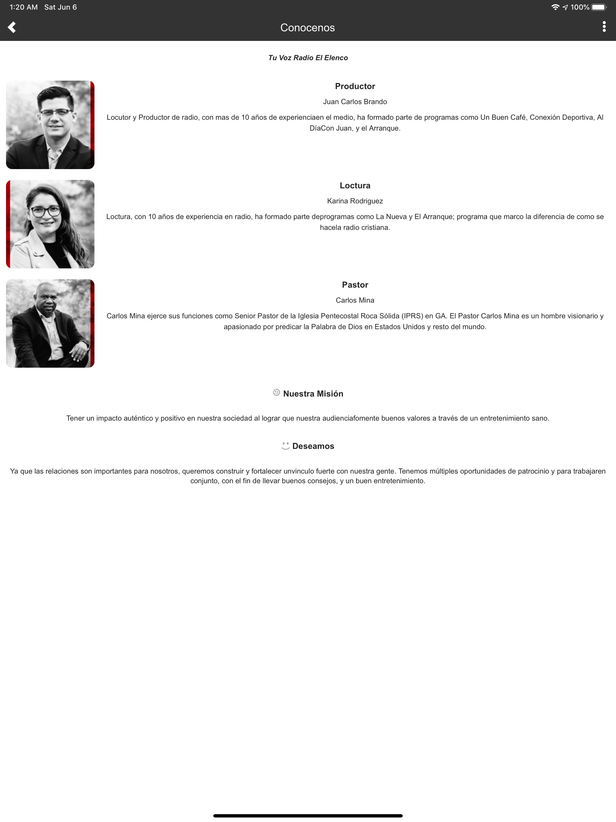 TU VOZ RADIO screenshot 6