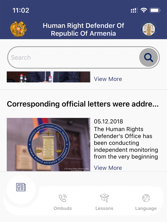 Screenshot #6 pour Human Rights Defender of RA